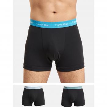 Calvin Klein 3 Pack Trunks - Black - 2662G-N22 TRUNK 3PK - MULTI - male - Size: S