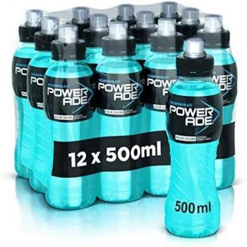 Powerade Ice Storm - Bebida Isotónica 500 ml, sabor montaña