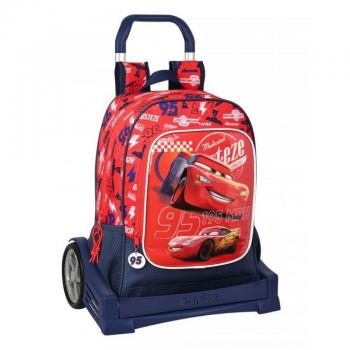 Mochila con Carro Evolution Cars Double Vision 32x42x14cm