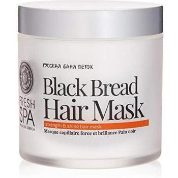 Natura Siberica Mascarilla Capilar Pan Negro, Fuerza y Brillo - 400 ml