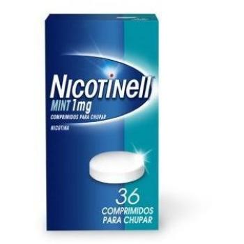 Nicotinell Mint 1 mg 36 Comprimidos para Chupar Anti-Tabaco