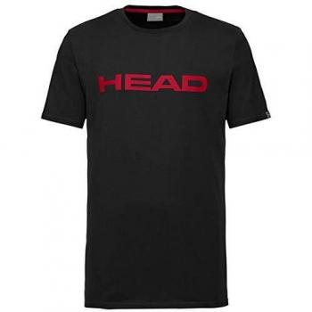 Head Club Ivan JR Camisetas, Infantil, Negro/Rojo, 176