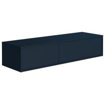 Mueble flotante para lavabo azul noche L150 cm - ISAURE II
