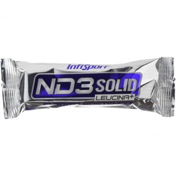 Infisport - ND3 Solid Leucina+, Barritas Energéticas, Sabor Cítrico, Caja con 21 Barritas