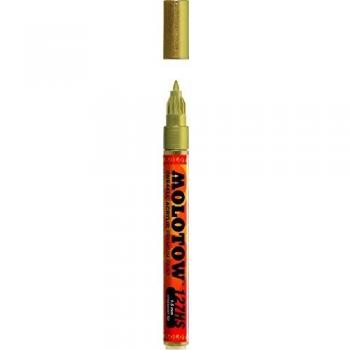 Marcador Molotow One4All 127HS-CO Oro Metálico Recargable 1.5 mm