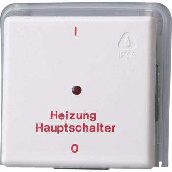 Interruptor de Emergencia para Calefacción Kopp Arktis Blanco 10 A/250 V para Ambientes Húmedos