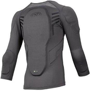 IXS Trigger Upper Body Protect. Grey Xxl, Protecciones Unisex Adulto, Negro, XXL