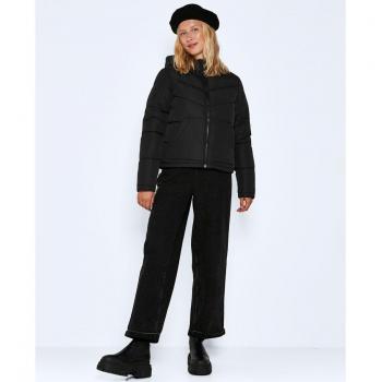 Noisy May Dalcon Winter Jacket for Women - Long Sleeve with Hood - Black - Sizes XS to XL