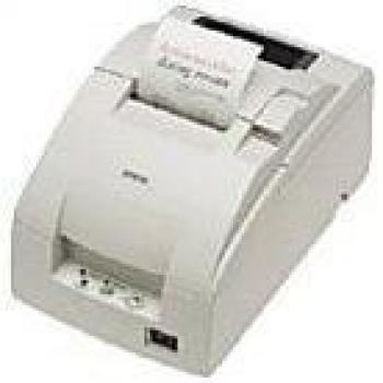 Impresora de Recibos Epson TM-U220B con Cortador, Interfaz Serial RS232, Color Blanco