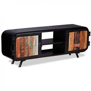 vidaXL Madera Reciclada Mueble TV 120x30x45 Mueble Auxiliar Aparador Televisor