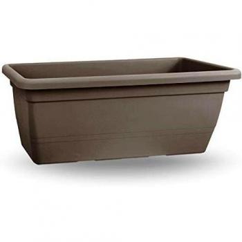 Jardinière Rectangular Anthea 100 cm - Plastico Resistente Terra Laguna
