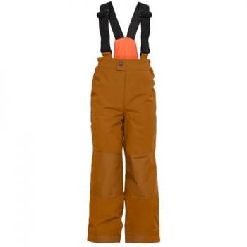 Pantalones Vaude Snow Cup III para niños - Unisex - Color Marrón Silt - Talla 134-140 cm