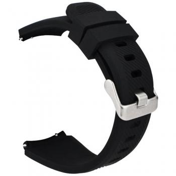 MroTech Correa de Reloj para Gear S3, [Serie Deportiva] Pulsera de Silicona 22mm Watchband Repuesto de Correa para Reloj Samsung Gear S3 Frontier/Classic, Moto 360 2 46mm, Pebble Time
