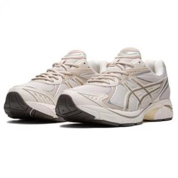 Asics GT-2160 Sneakers for Men, Beige/White/Black, Size: 11 US, Mesh Sneaker with Gel™ Cushioning