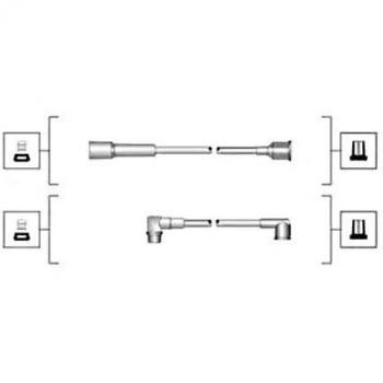 Juego de cables de encendido MAGNETI MARELLI 941319170067
