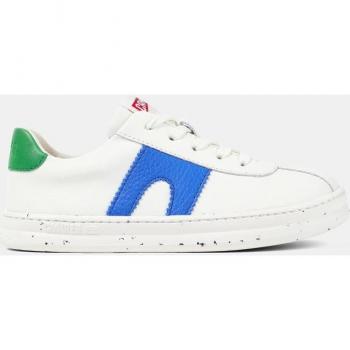 CAMPER Twins - Sneakers for Girls - White, Smooth Leather, Size 31 and Size 12.5