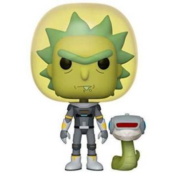 Funko Pop! Rick y Morty - Rick Traje Espacial con Serpiente