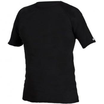 CMP Men's Black Short Sleeve Thermal T-Shirt Size L