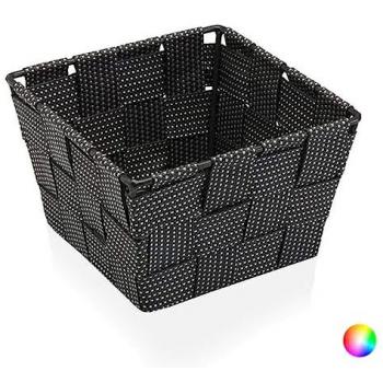 Cesta Textil Pequeña Gris Oscuro (14 x 9 x 14 cm) VERSA 19481022