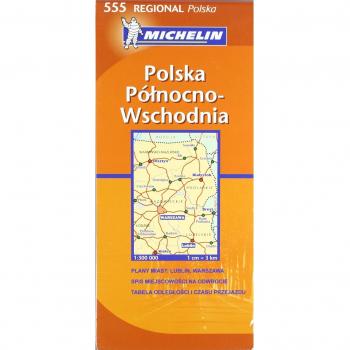 Mapa Regional Poland North East: No. 0555