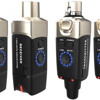 Sistema Inalámbrico Dual U3D (2 Emisores + 2 Receptores) para Micrófonos