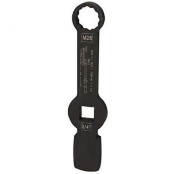 Llave de impacto hexagonal de 3/4 con 2 superficies de impacto, 26 mm