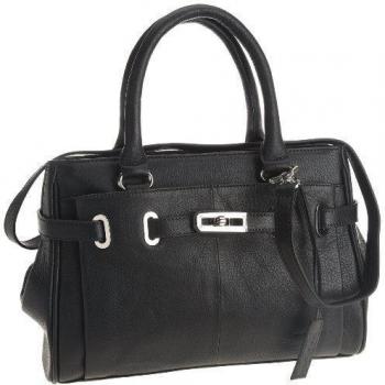 LA Diane Pm_Noir - Bolso para mujer, color negro, talla Einheitsgröße