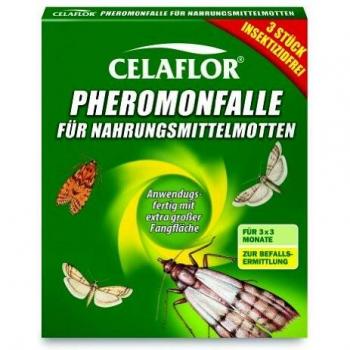 Celaflor 1396 - Lote de 3 trampas de feromonas antipolillas