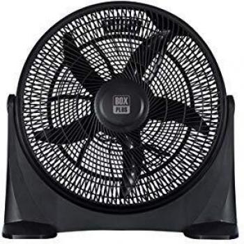 VDC Ventilador Box Fan Ø50CM 80W ORIENTABLE 60º Negro
