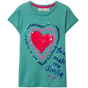 Desigual Girl Knit T-Shirt Short Sleeve