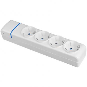 Base múltiple de 4 tomas 2p+t, 16A 250V 8004P Solera