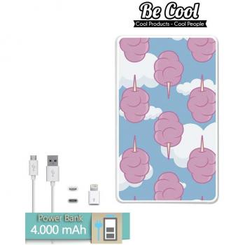 Becool® - Batería Externa Power Bank 4000 mah + Gratis 1 cable USB-MicroUsb