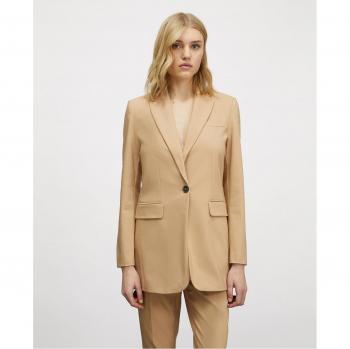 Blazer de mujer de botonadura simple en color liso