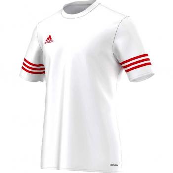 adidas Entrada 14 Jsy - Camiseta para hombre, color blanco / rojo, talla 3XL