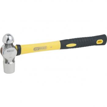 Martillo de bola stainless steel KS Tools 964.2104 con mango de fibra de vidrio, 680g