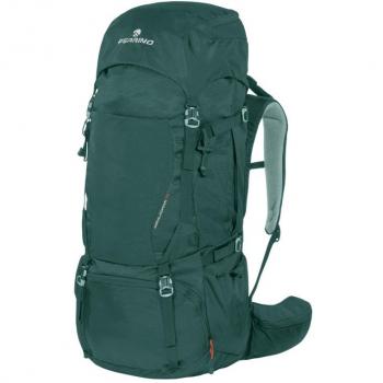 Mochila unisex Ferrino Appalachian 75L verde oscuro, capacidad de 75 litros, diseño ergonómico, sistema de suspensión ajustable, múltiples compartimentos y bolsillos para organización, material resistente al agua, correas acolchadas