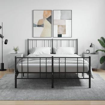 Mesita de noche de hormigón gris y madera multicapa, 2 piezas, dimensiones 40x40x50 cm