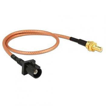 Cable Antena FAKRA A Macho a Conector SMB RG-316 30 cm