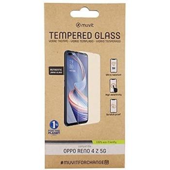 muvit for change Protector Pantalla OPPO Reno4 Z 5G Vidrio Templado Plano
