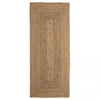 Alfombra de Yute Natural Rectangular 170 x 70 cm