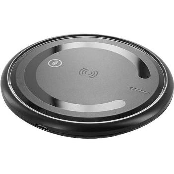 Cargador de sobremesa inalámbrico Muvit For Change Qi 7.5-10-15W 3A Negro