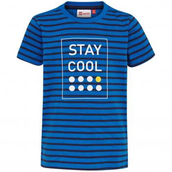 LEGO Wear Boy Tiger 336-T-shirt, Camiseta para Niños, Azul