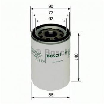 Bosch P3347 - Filtro de aceite para vehículos