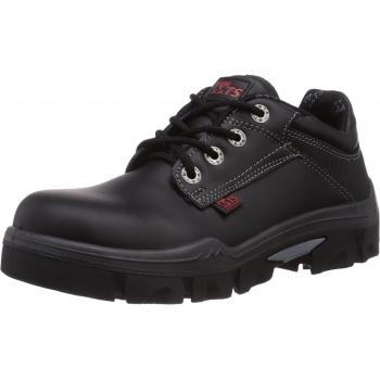 MTS Sicherheitsschuhe M-Gecko Baxter S3 Flex 16101 - Zapatos De Seguridad de Piel Unisex Adulto, Color Negro, Talla 47