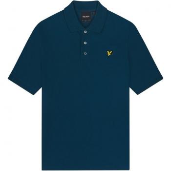 Lyle & Scott Men's Logo Polo Shirt - Apres Navy - Size XL