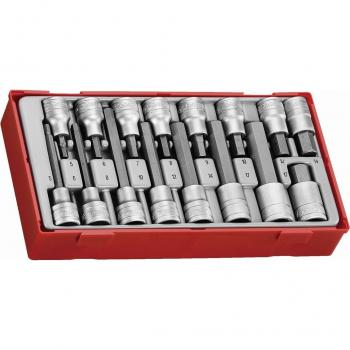 Juego de 16 vasos para cabezas internas hexagonales TTHEX16 TENGTOOLS