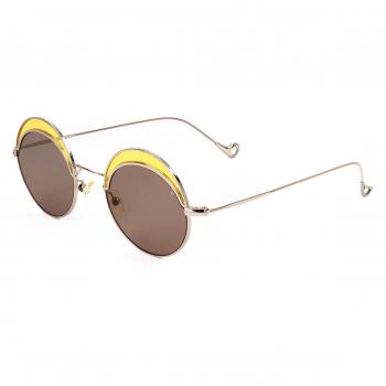 Eyepetizer Artur C.2-M-8 Men's Gold Sunglasses 49mm