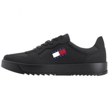 Tommy Jeans Retro Essential Black Sneakers for Men Size 41