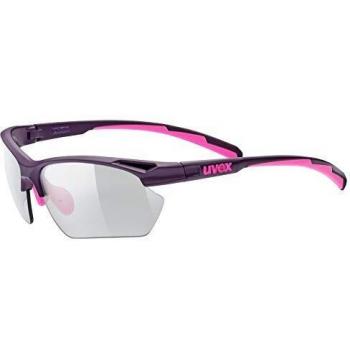 UVEX Sportstyle 802 Small Vario Purple/Pink Matte Photocromic Sunglasses