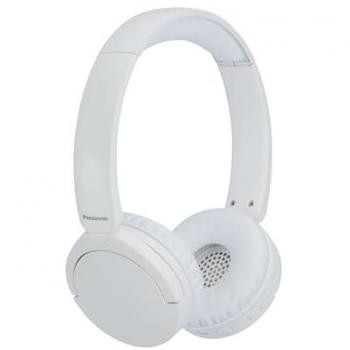 Auriculares Inalámbricos Panasonic RB-HF630BE, Bluetooth 5.3, Conexión Multipunto, Micrófono Integrado, hasta 72 Horas de Reproducción, Diseño Giratorio, Blanco